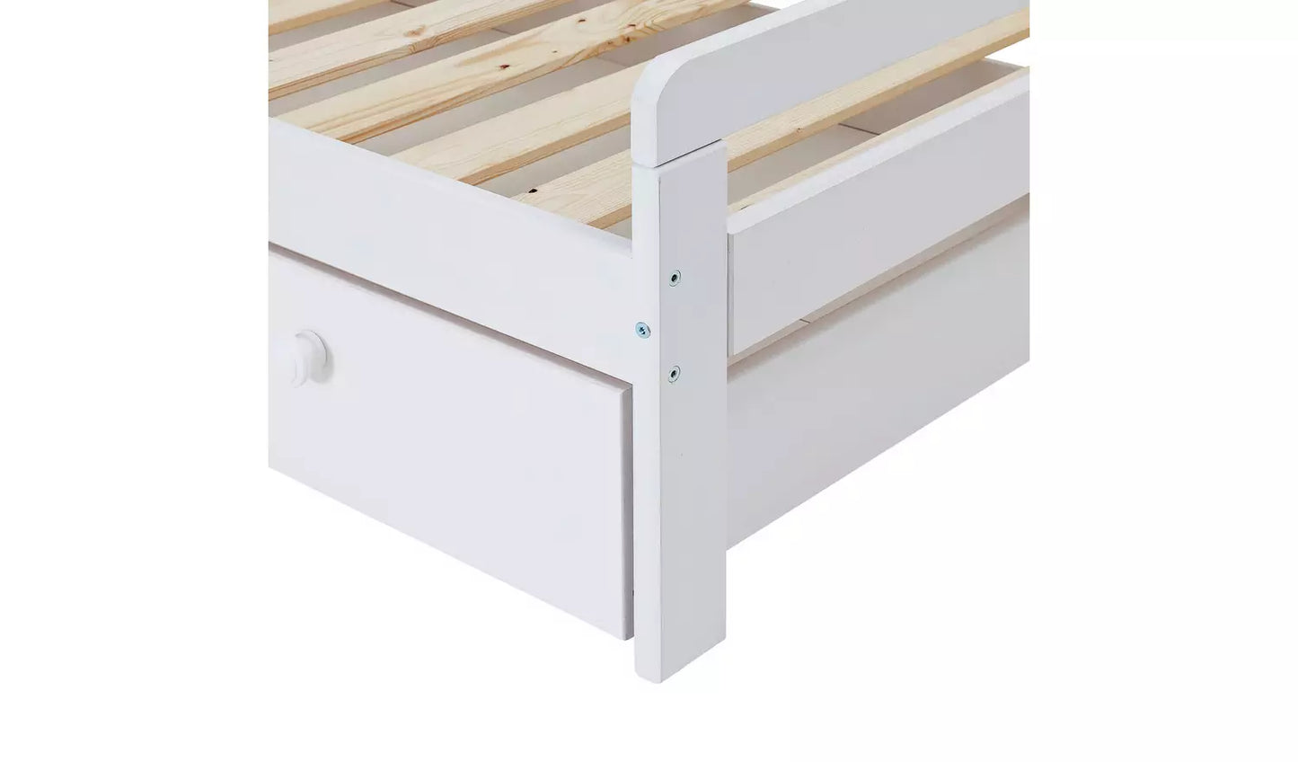 Habitat Ellis Toddler Bed Frame with Storage - White