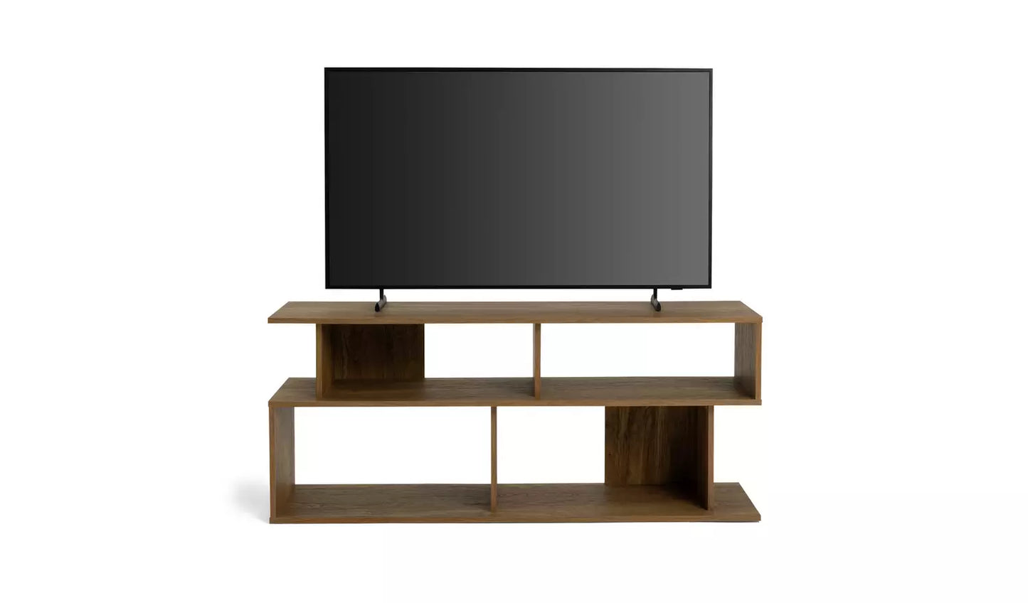 Assembled Habitat Nomad Block TV Unit - Oak