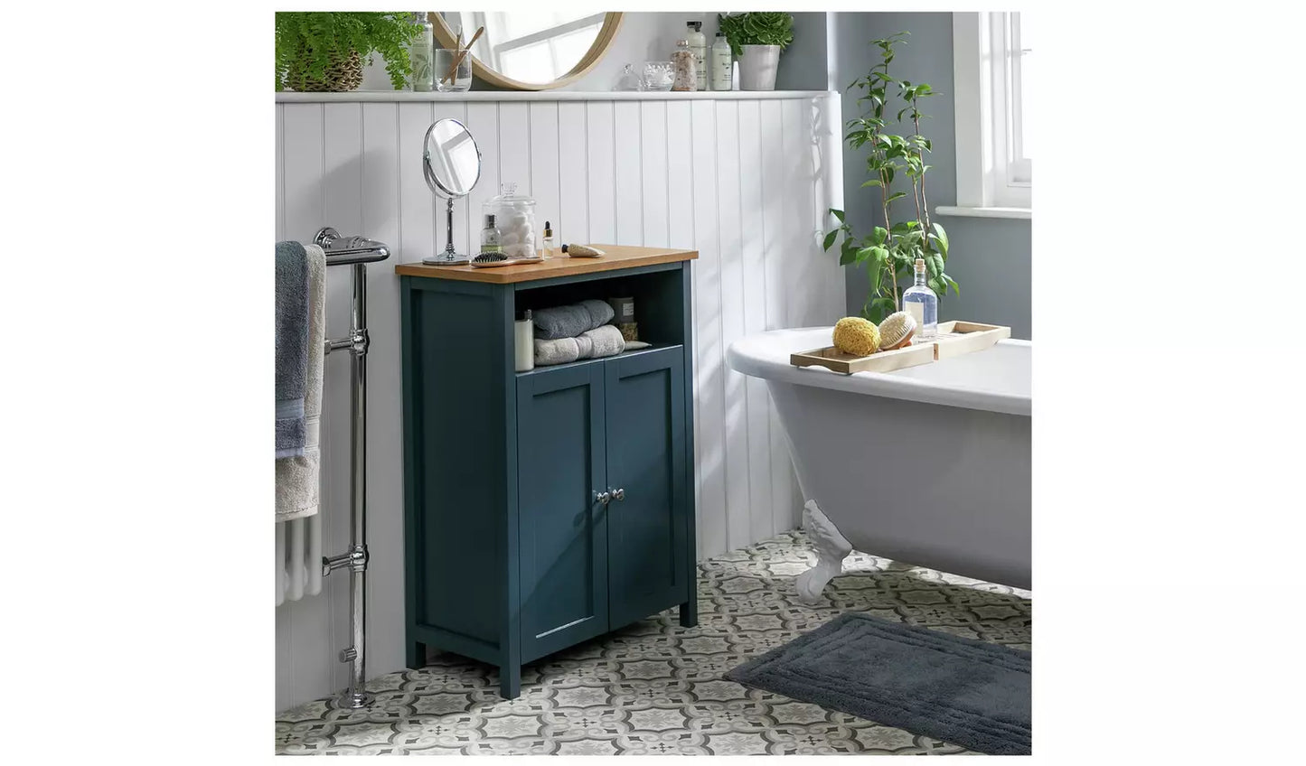 Assembled Livingston Double Unit - Blue
