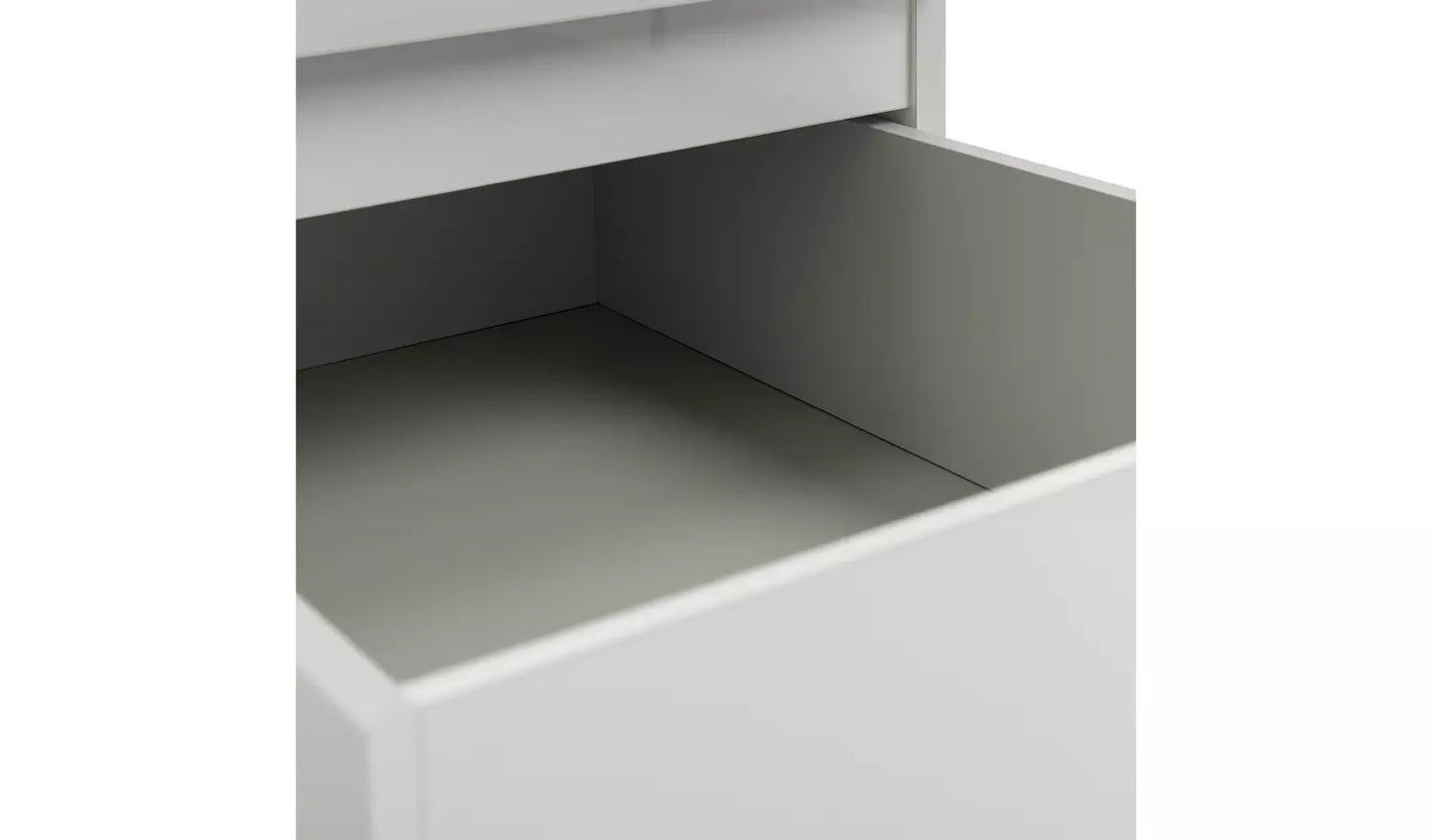 Jenson 2 Door 2 Drawer Tall Wardrobe - White Gloss