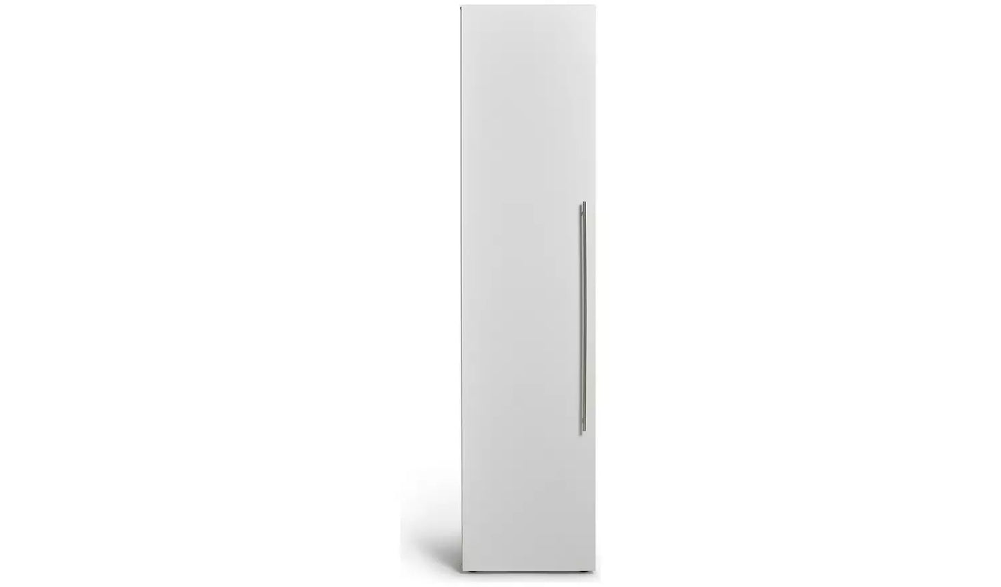 Habitat Atlas 1 Door Tall Wardrobe - White