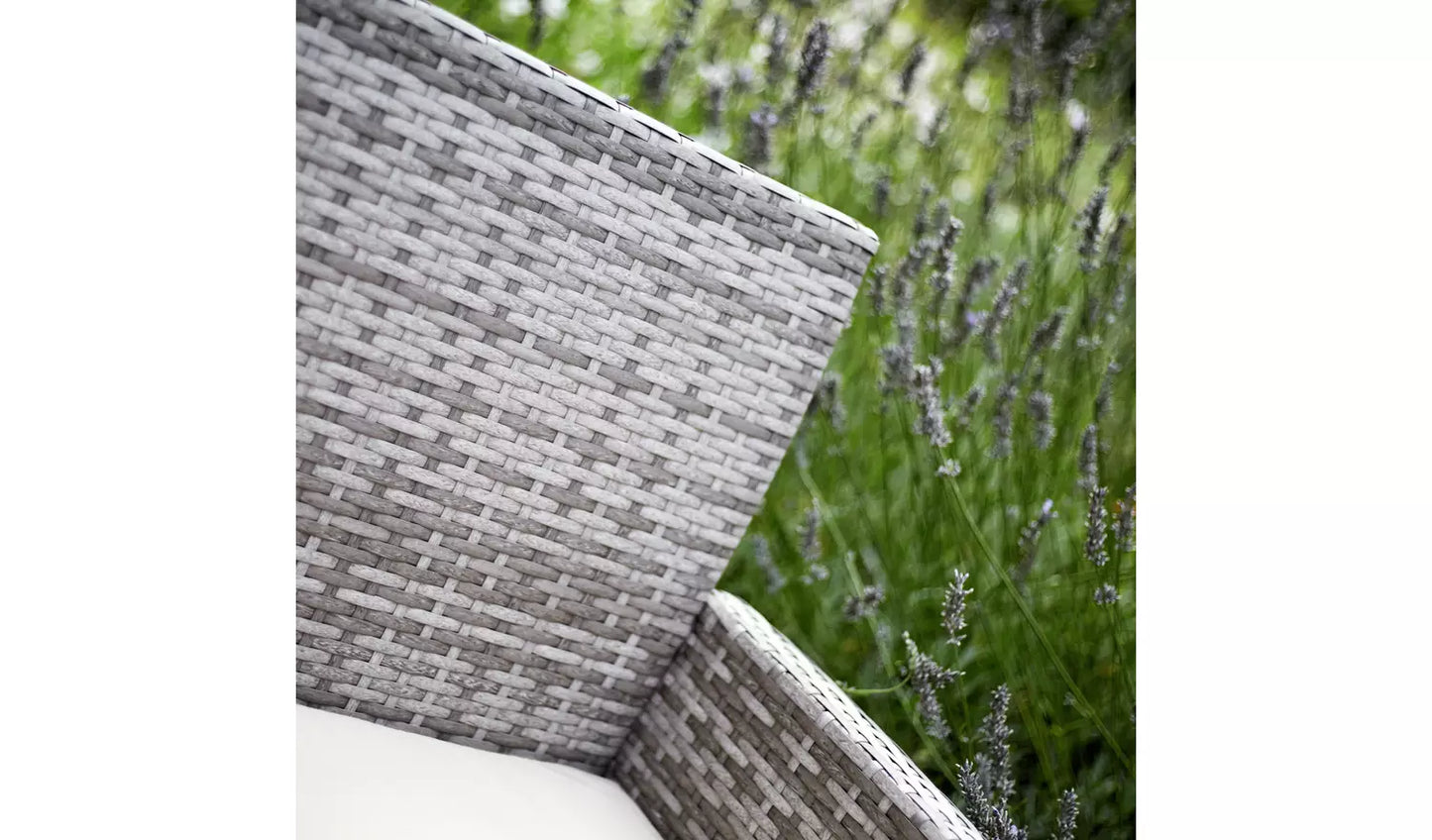 Lucia 4 Seater Rattan Effect Garden Sofa Set