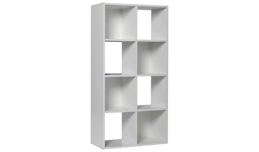 Assembled Squares 8 Cube Storage Unit - White
