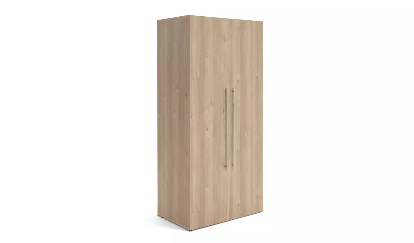 Habitat Atlas 2 Door Wardrobe - Oak
