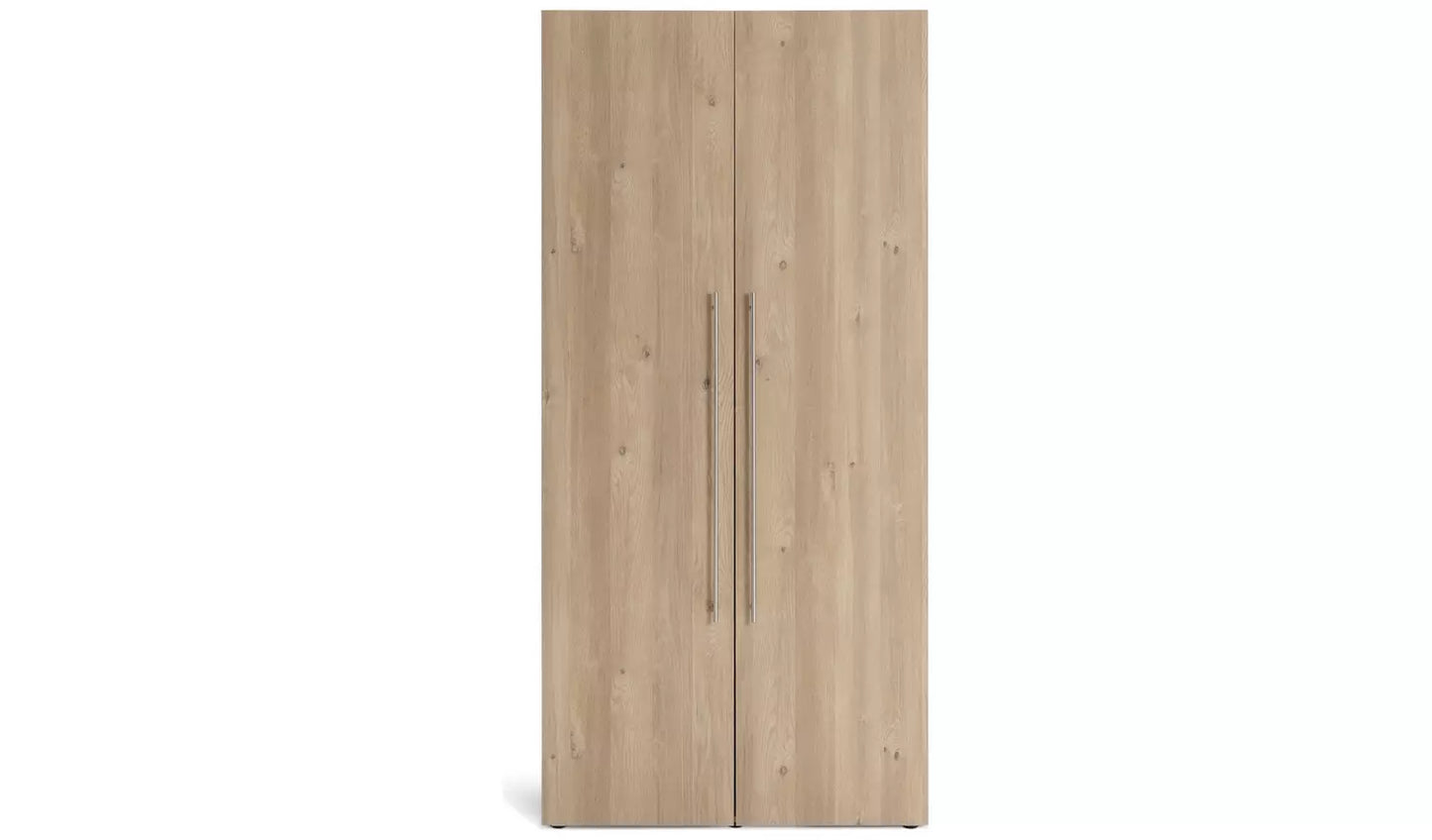 Habitat Atlas 2 Door Wardrobe - Oak