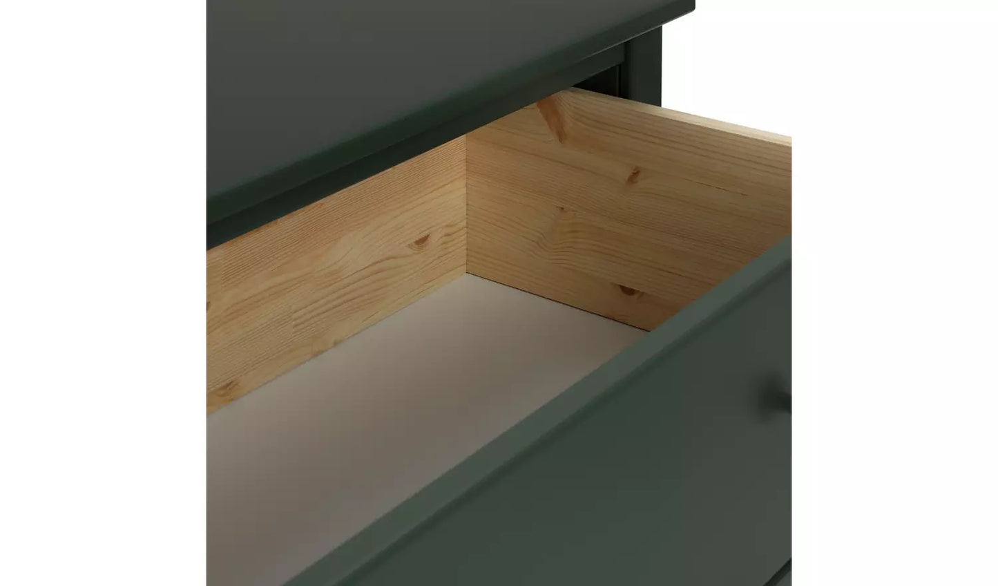 Assembled Habitat Brooklyn 4 Drawer Chest of Drawers - Green