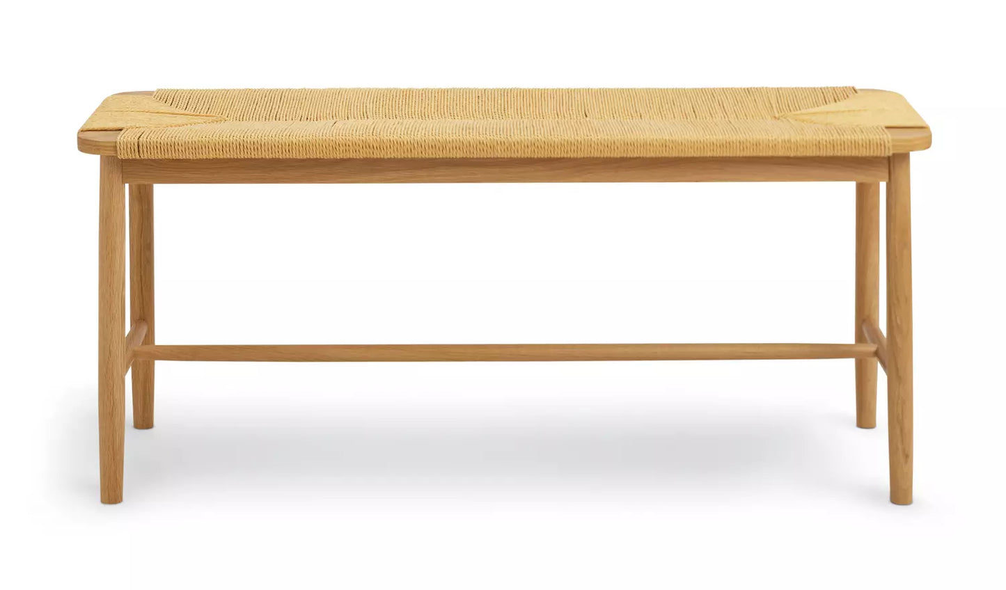 Assembled Habitat Hanna Oak Bench - Natural