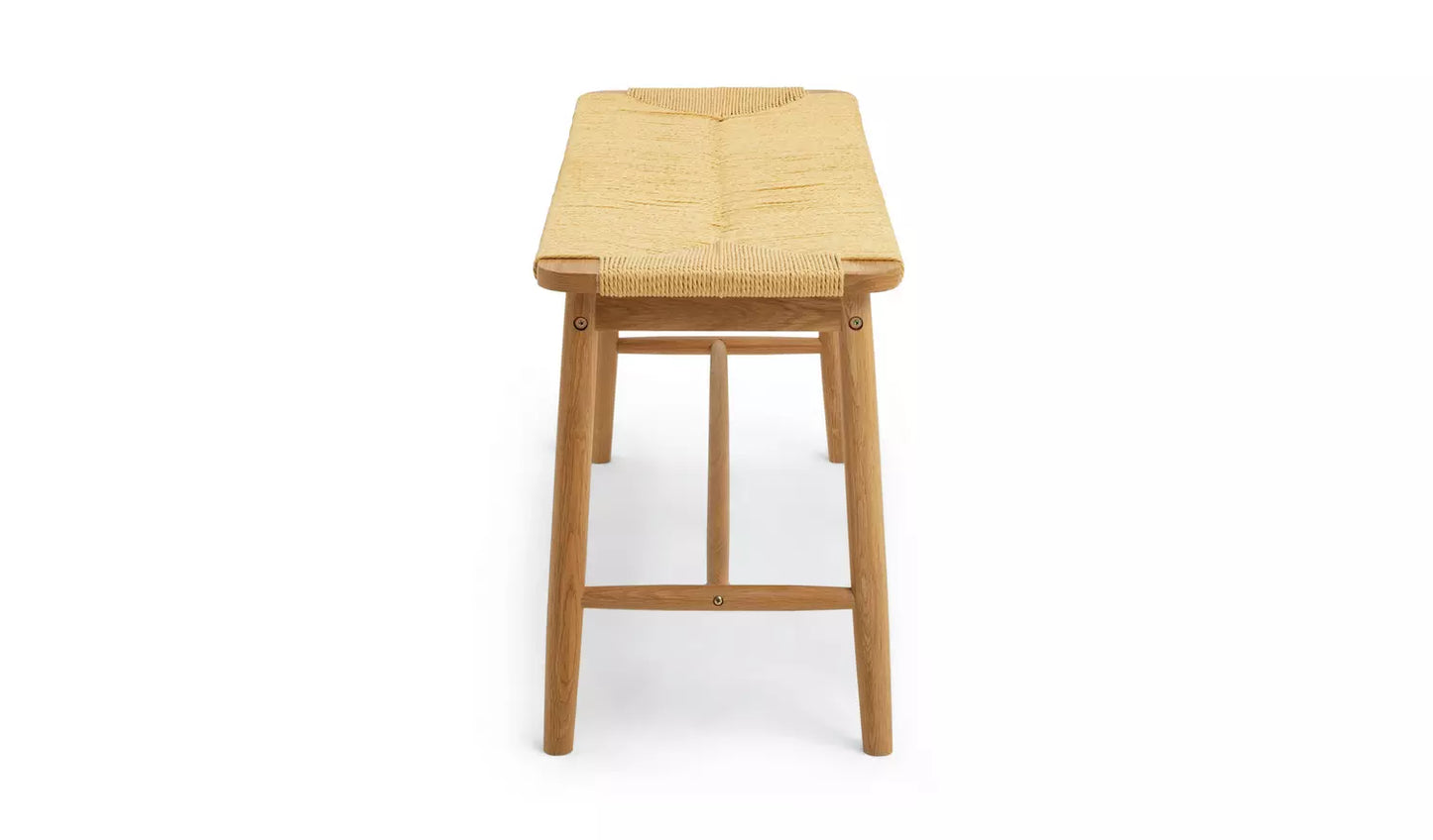 Assembled Habitat Hanna Oak Bench - Natural