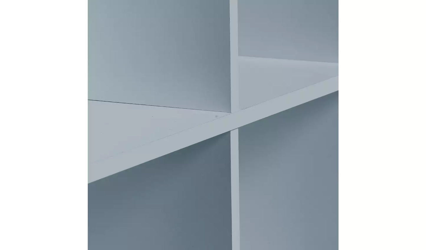 Assembled Squares 8 Cube Storage Unit - Grey
