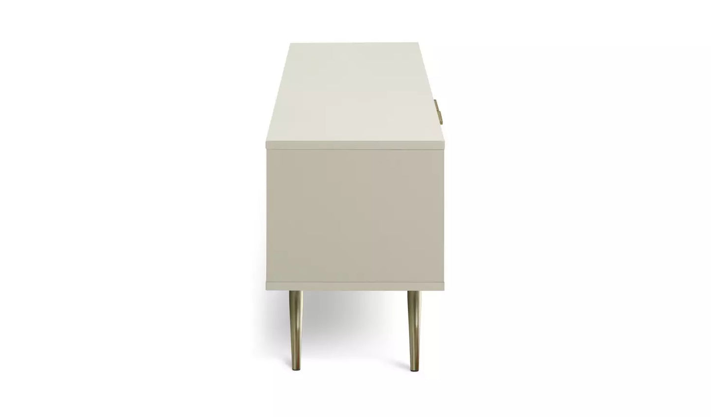 Assembled Habitat Oti 2 Door TV Unit - Champagne