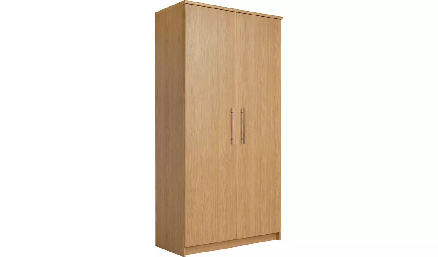 Normandy 2 Door Wardrobe - Oak Effect