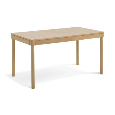 Habitat Nina Solid Birch 6 Seater Dining Table - Natural