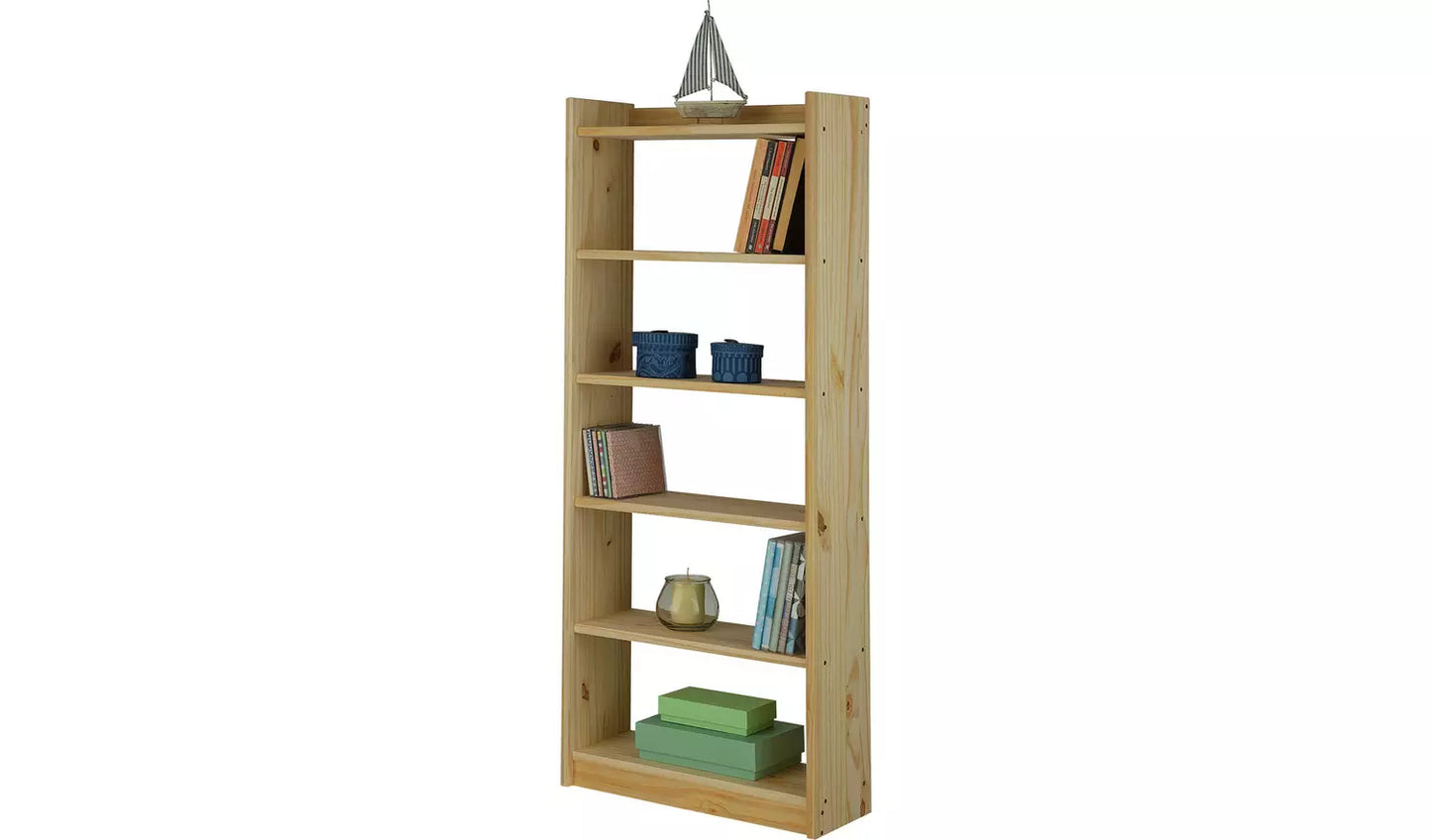 Assembled Narrow Shelving Unit - Pine
