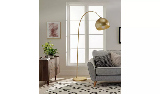 Habitat Wilderness Large Arc Floor Lamp