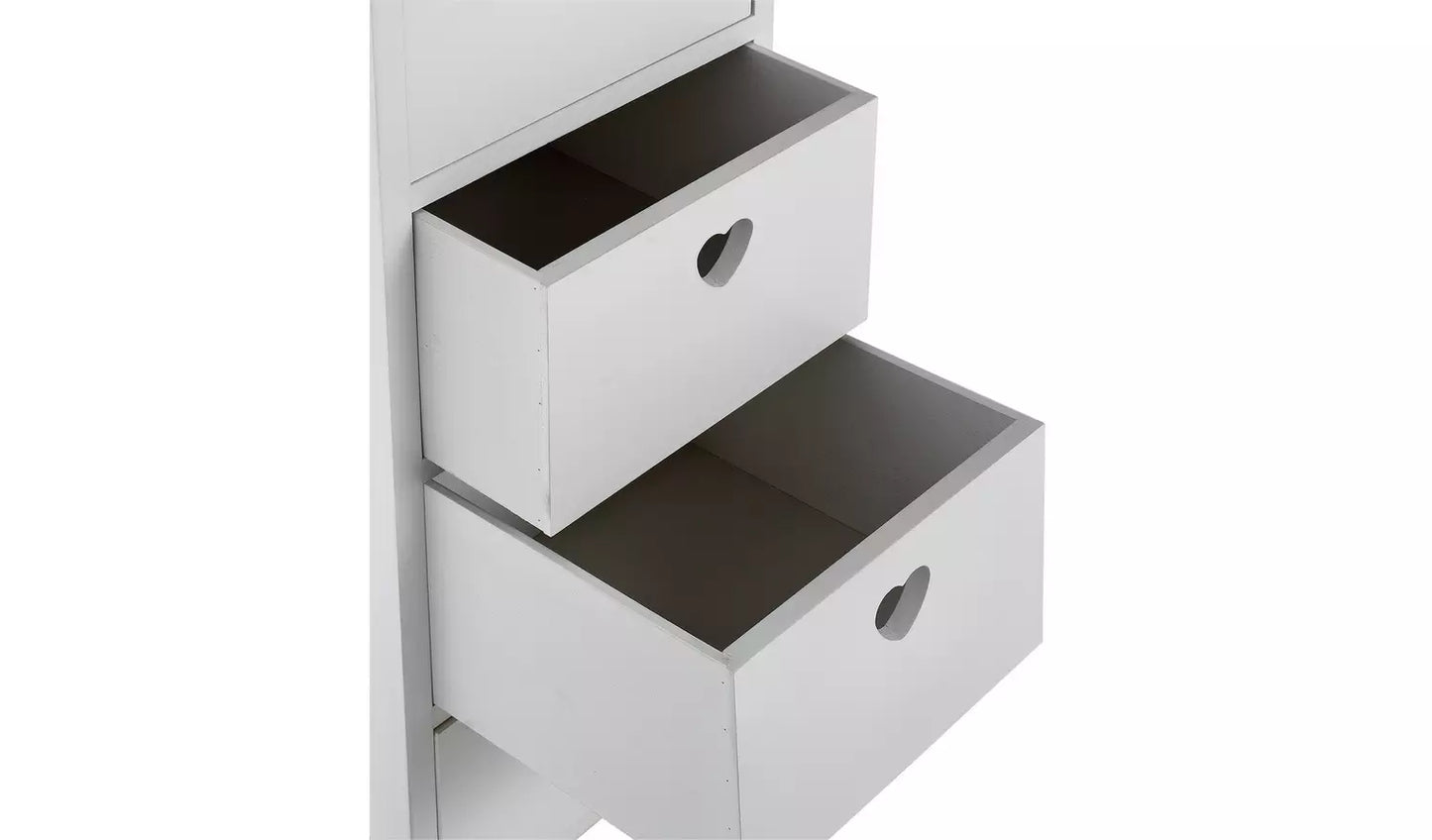Assembled Edie 4 Drawer Storage Unit – White