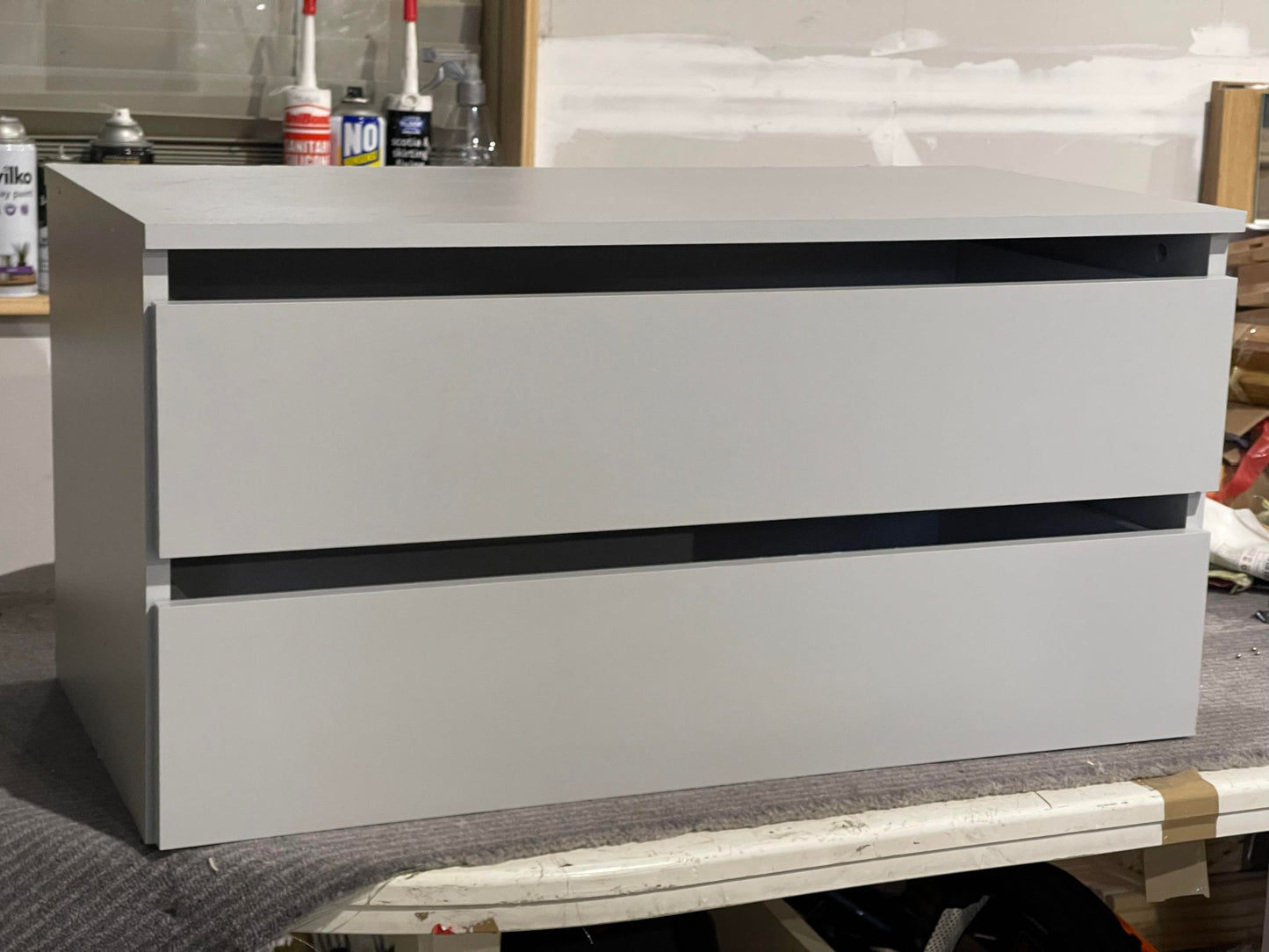 Assembled Habitat Holsted Medium 2 Drawer Internal Chest