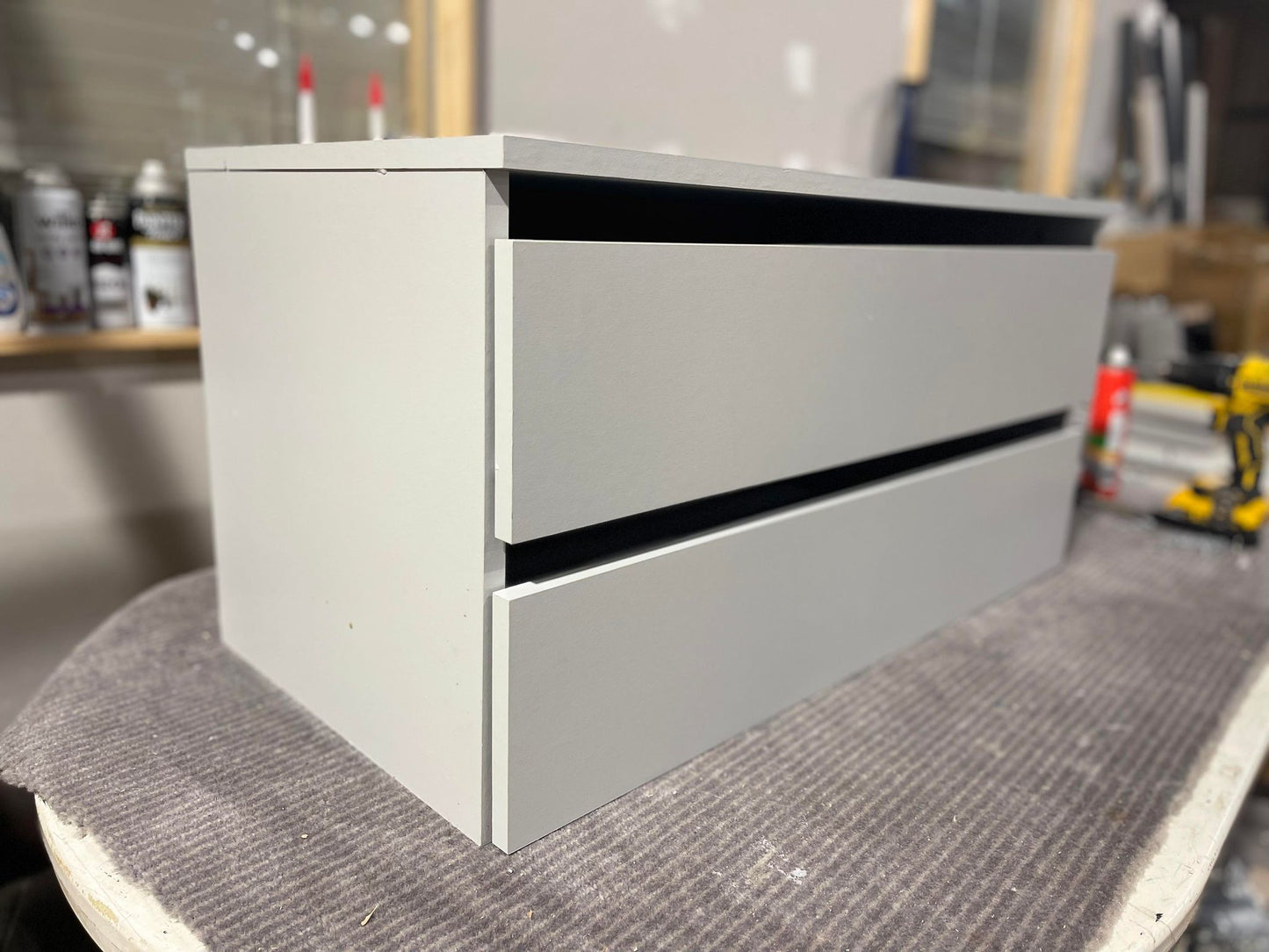 Assembled Habitat Holsted Medium 2 Drawer Internal Chest