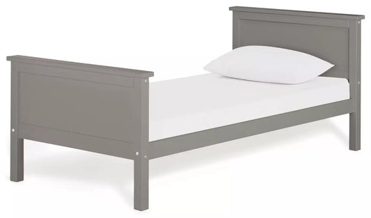 Habitat Brooklyn Single Bed - Grey