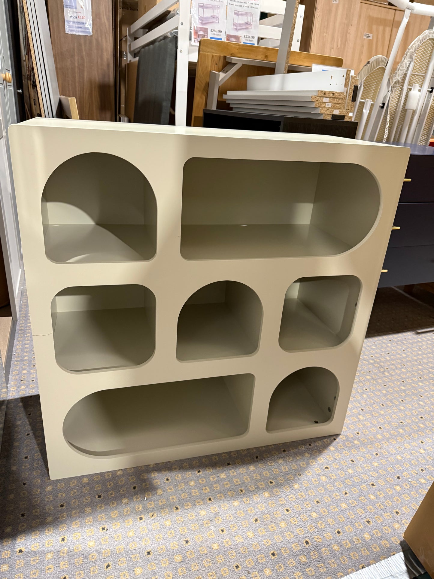 Assembled Habitat Kids Pombo Storage Unit - Grey