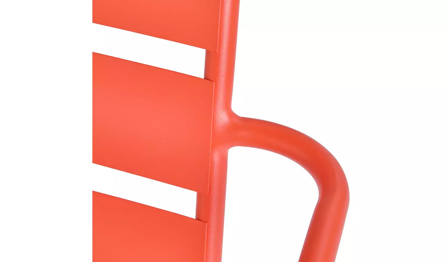 Annika 2 x Metal Garden Chairs - Red