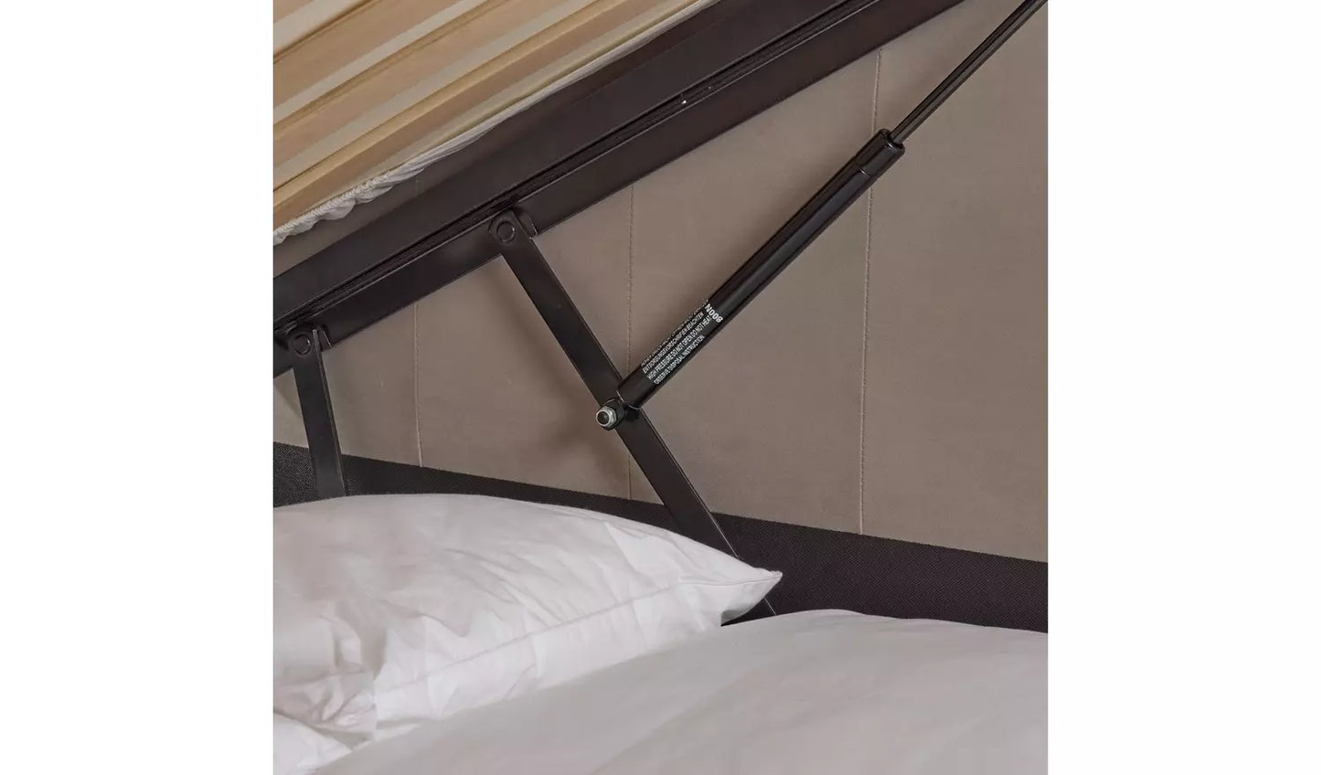 Harrow Kingsize Side Lift Ottoman Bed - Grey