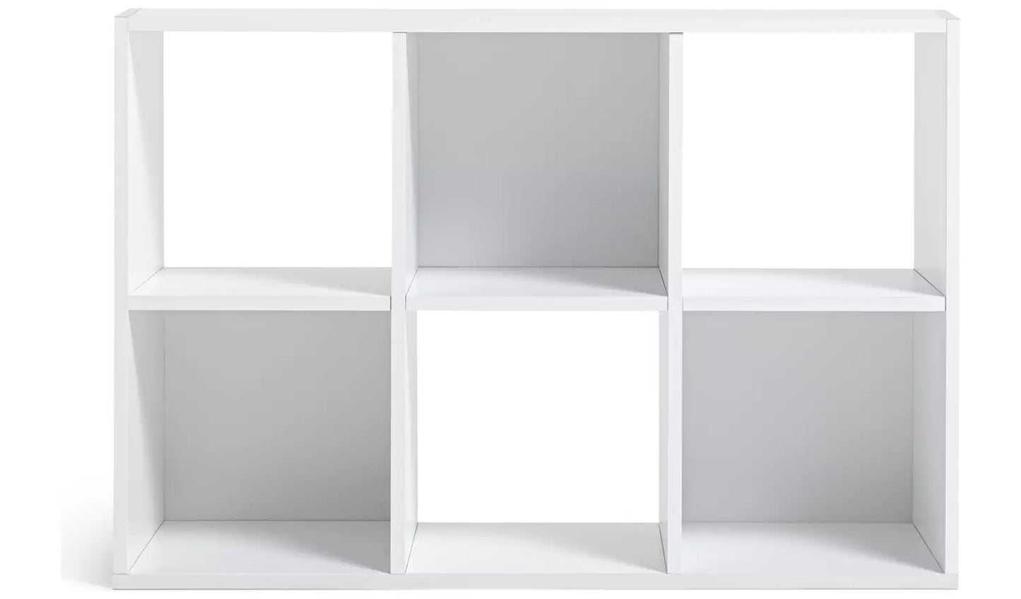 Squares 6 Cube Storage Unit - White