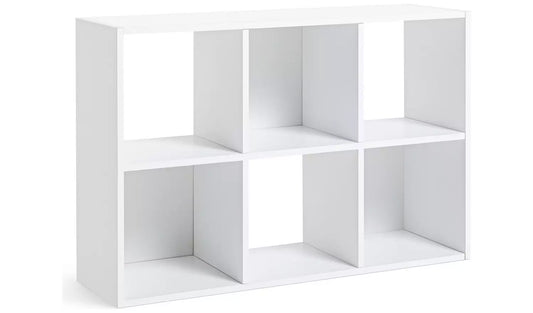 Squares 6 Cube Storage Unit - White