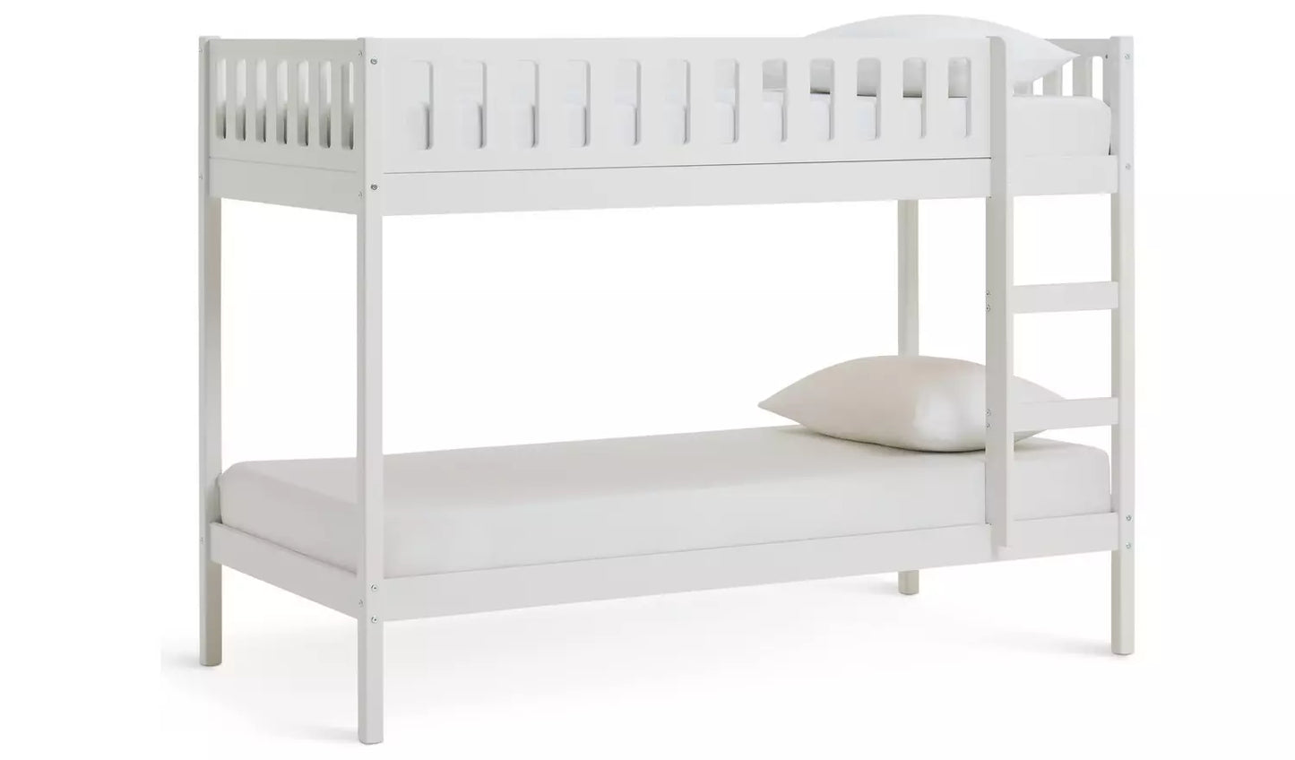 (Damage) Habitat Ronnie Bunk Bed Frame - White