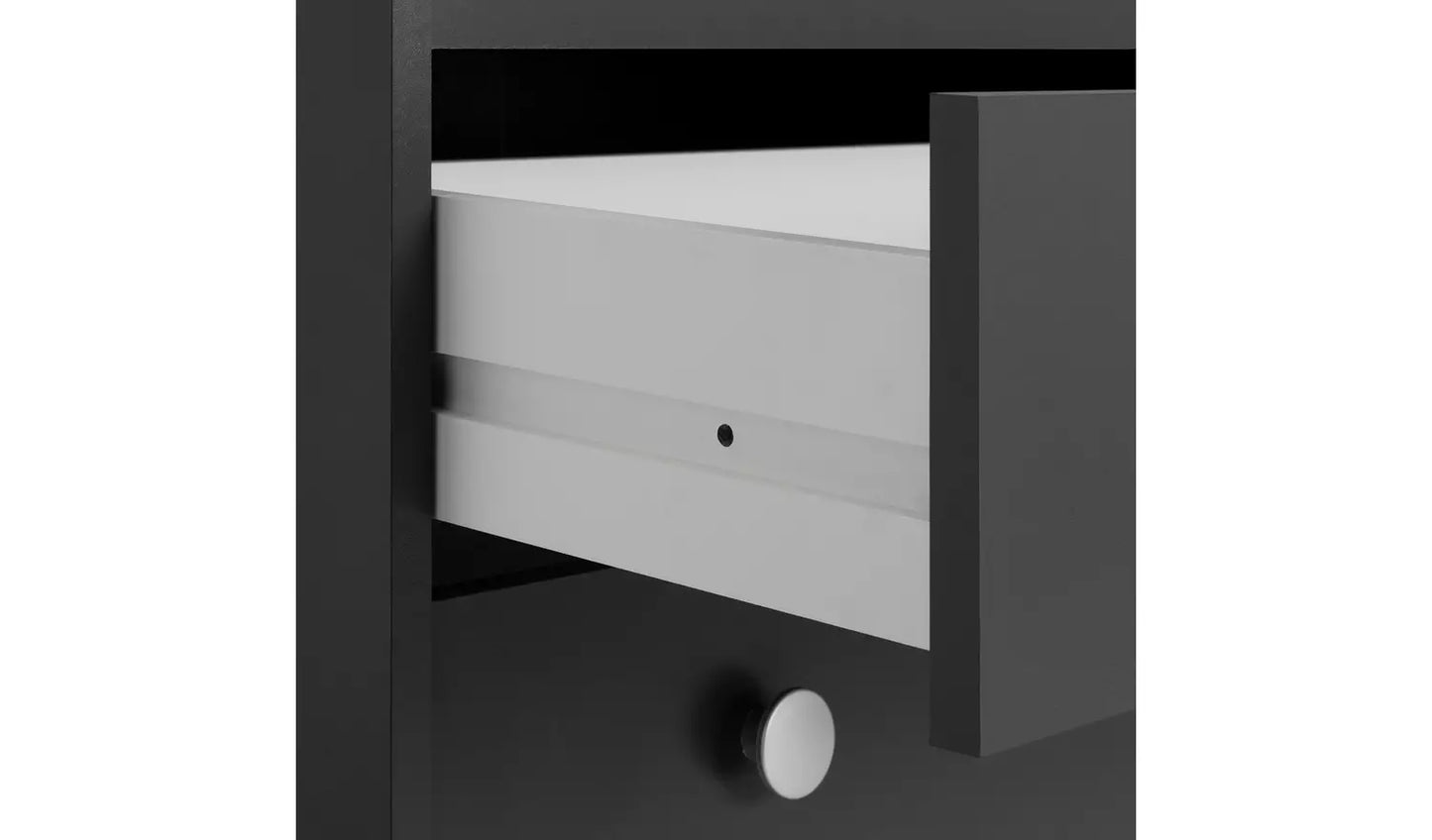 Assembled Seville 5 Drawer Chest - Anthracite