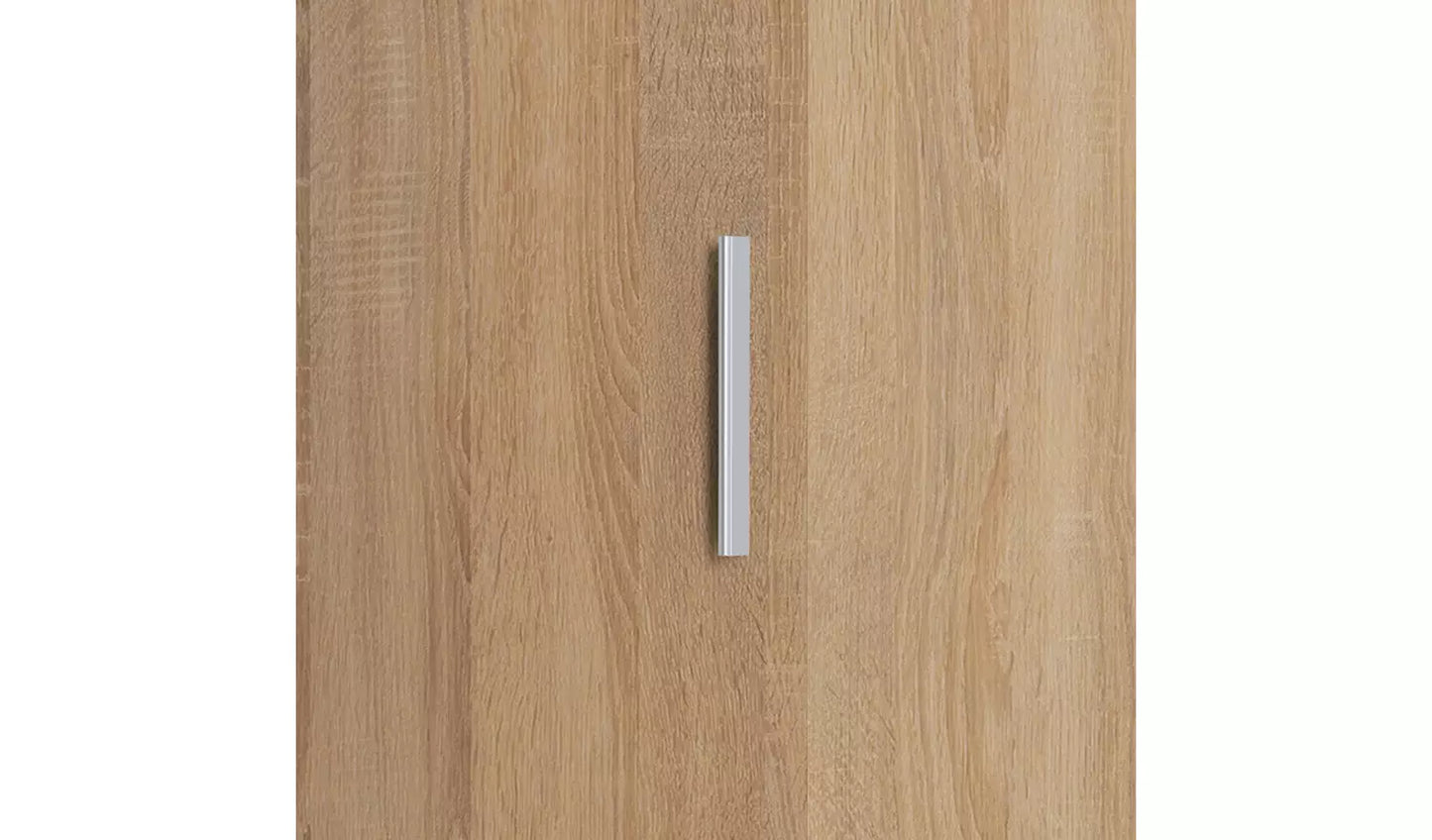 Assembled Nova 3 Door Sliding Wardrobe - Oak