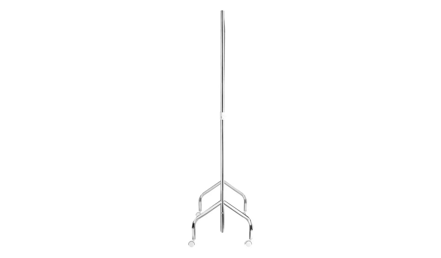 Heavy Duty Single 4 Feet Clothes Rail - Chrome