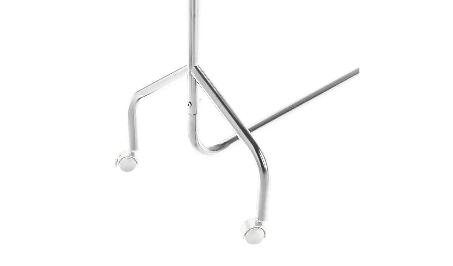 Heavy Duty Single 4 Feet Clothes Rail - Chrome