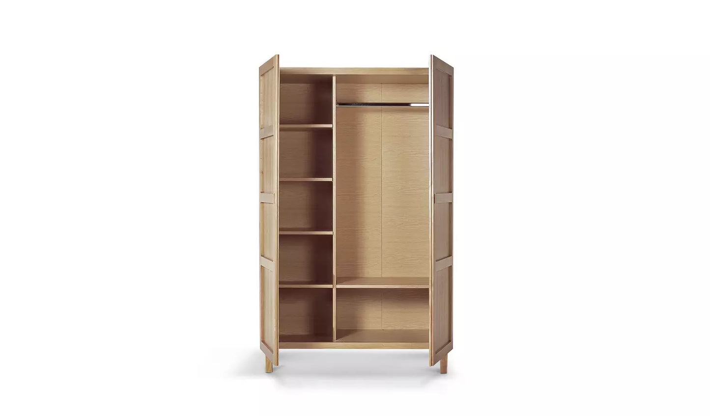 Habitat Radius 2 Door Wardrobe - Oak