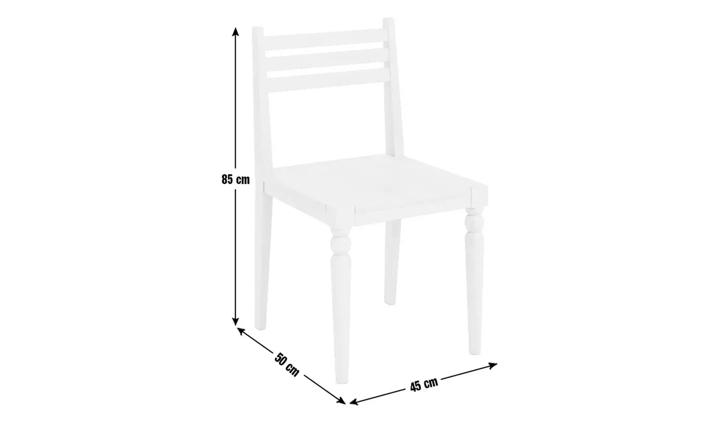 Habitat Barnwell Pair of Oak Dining Chairs - Natural