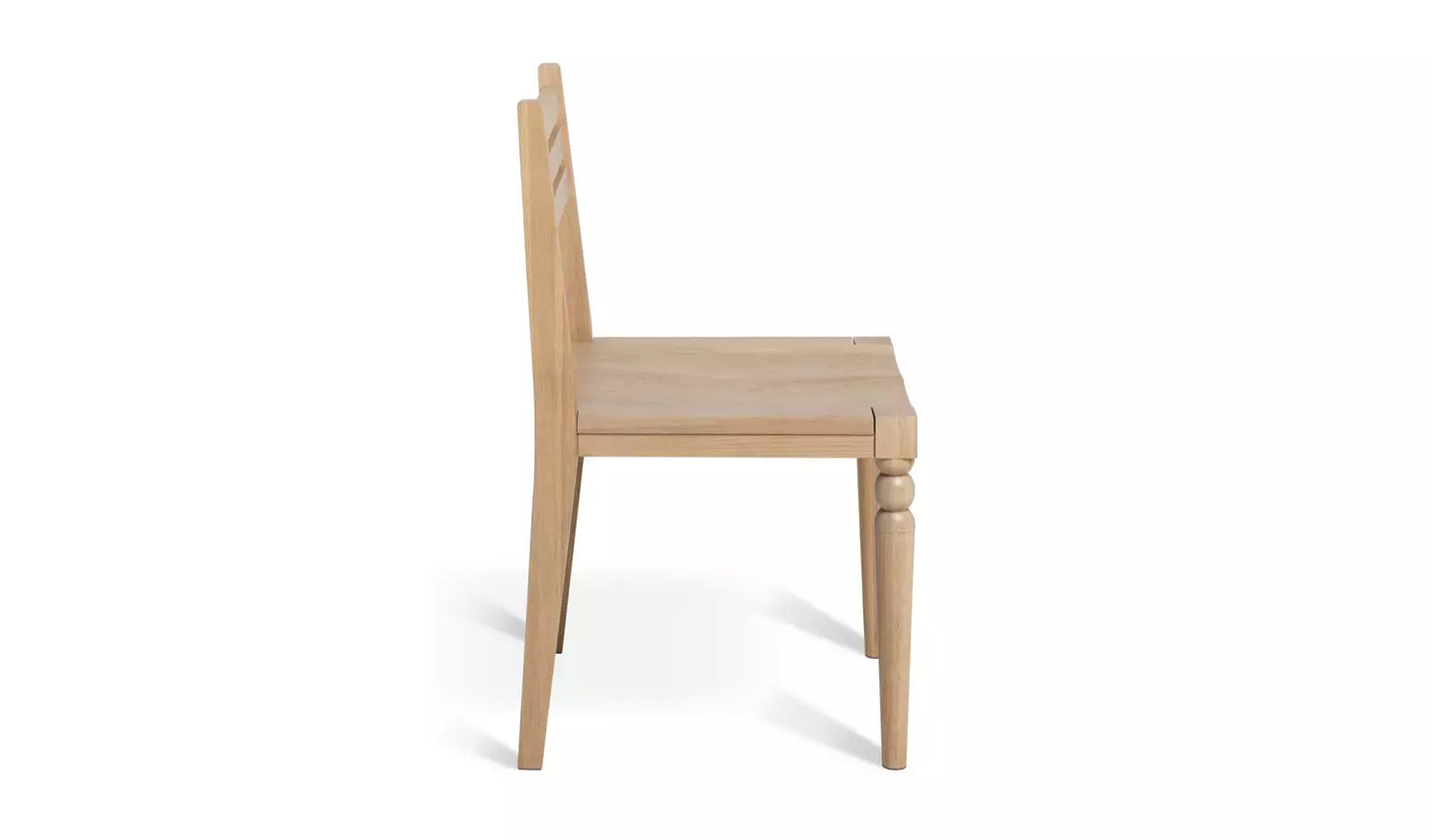 Habitat Barnwell Pair of Oak Dining Chairs - Natural