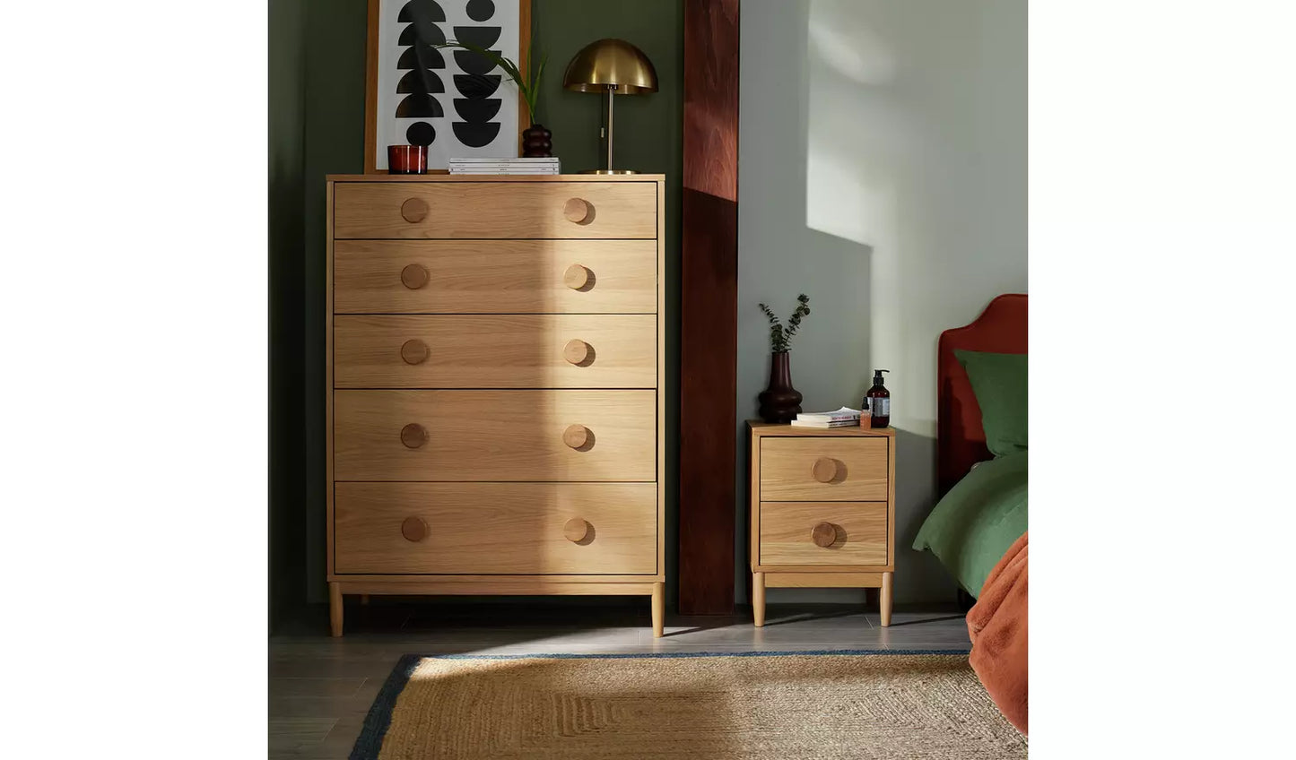 Habitat Cornelia Drawers Only - Oak