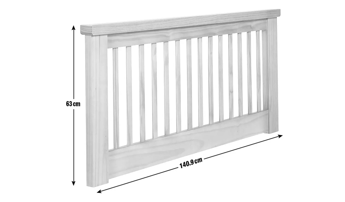 Aubrey Double Headboard - Oak Stain