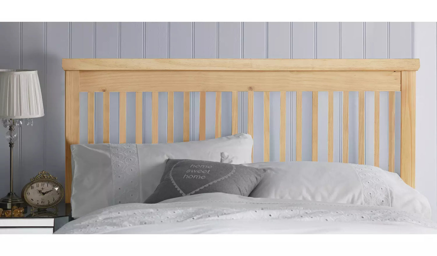 Aubrey Double Headboard - Oak Stain