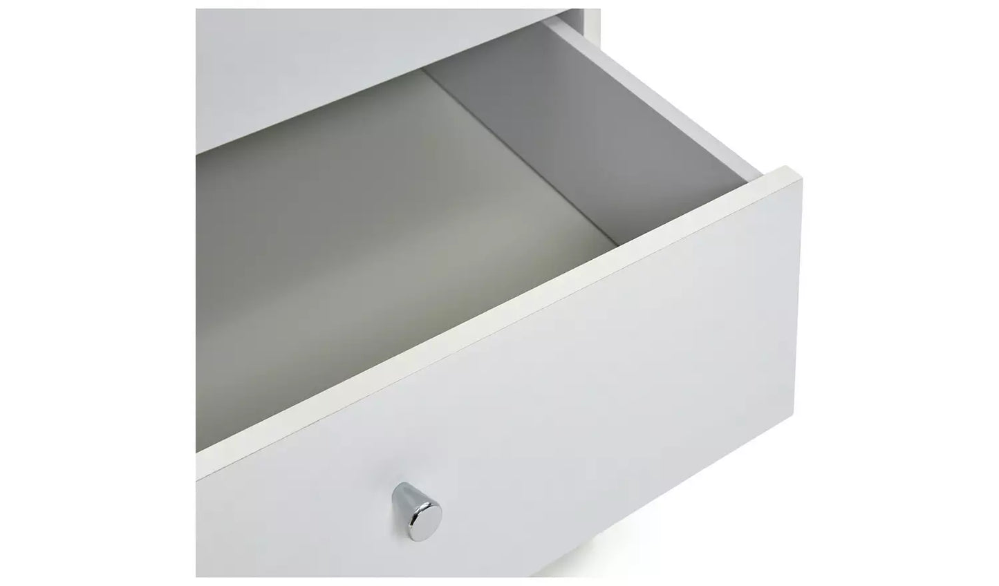 Malibu 3 Door 4 Drawer Wardrobe - White
