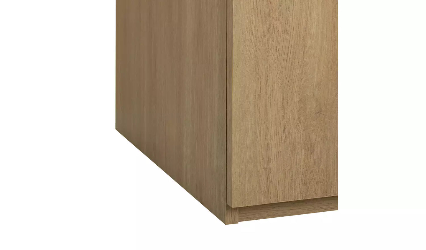 Brisbane 3 Door 3 Drawer Wardrobe – Oak