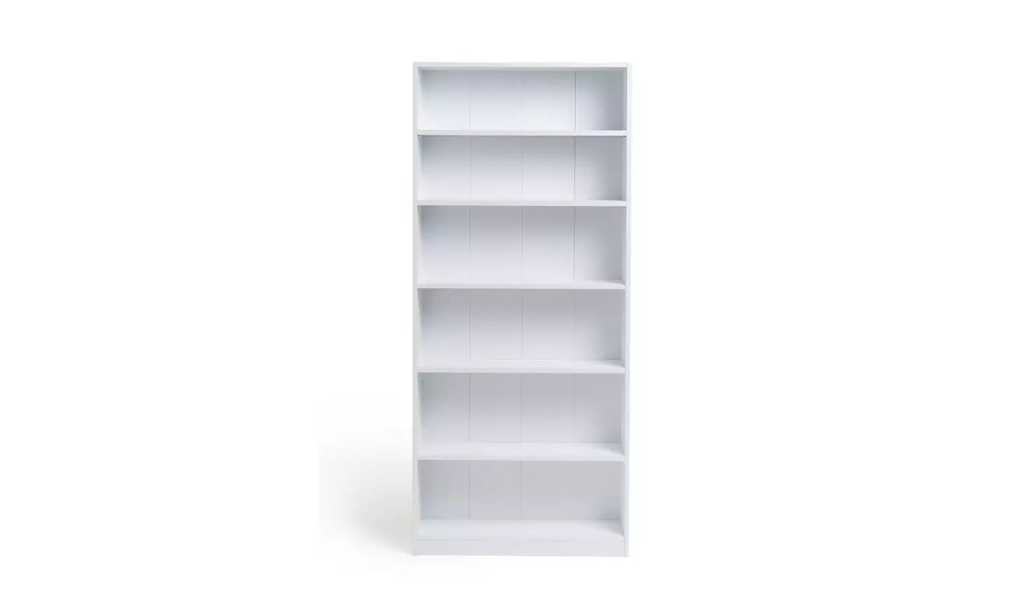 Maine Bookcase - White
