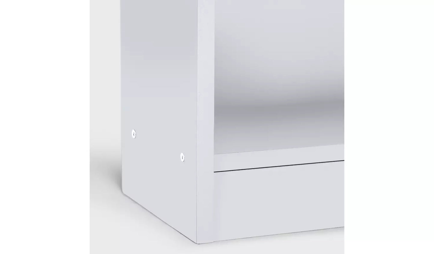 Maine Bookcase - White