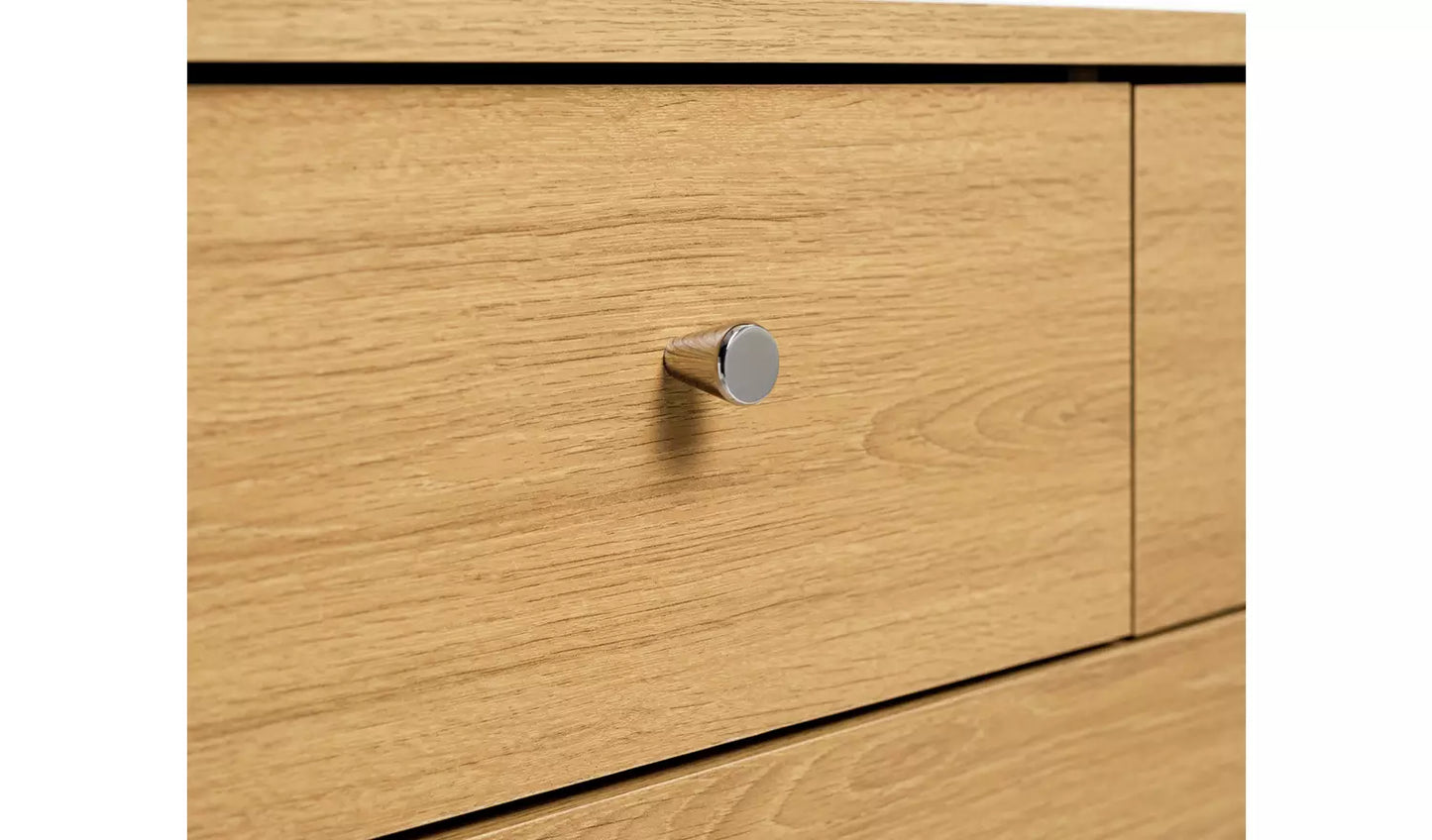 Malibu 7 Drawer Chest - Oak Effect