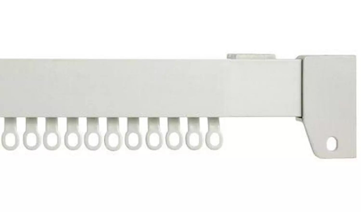 White Curtain Track - 200cm