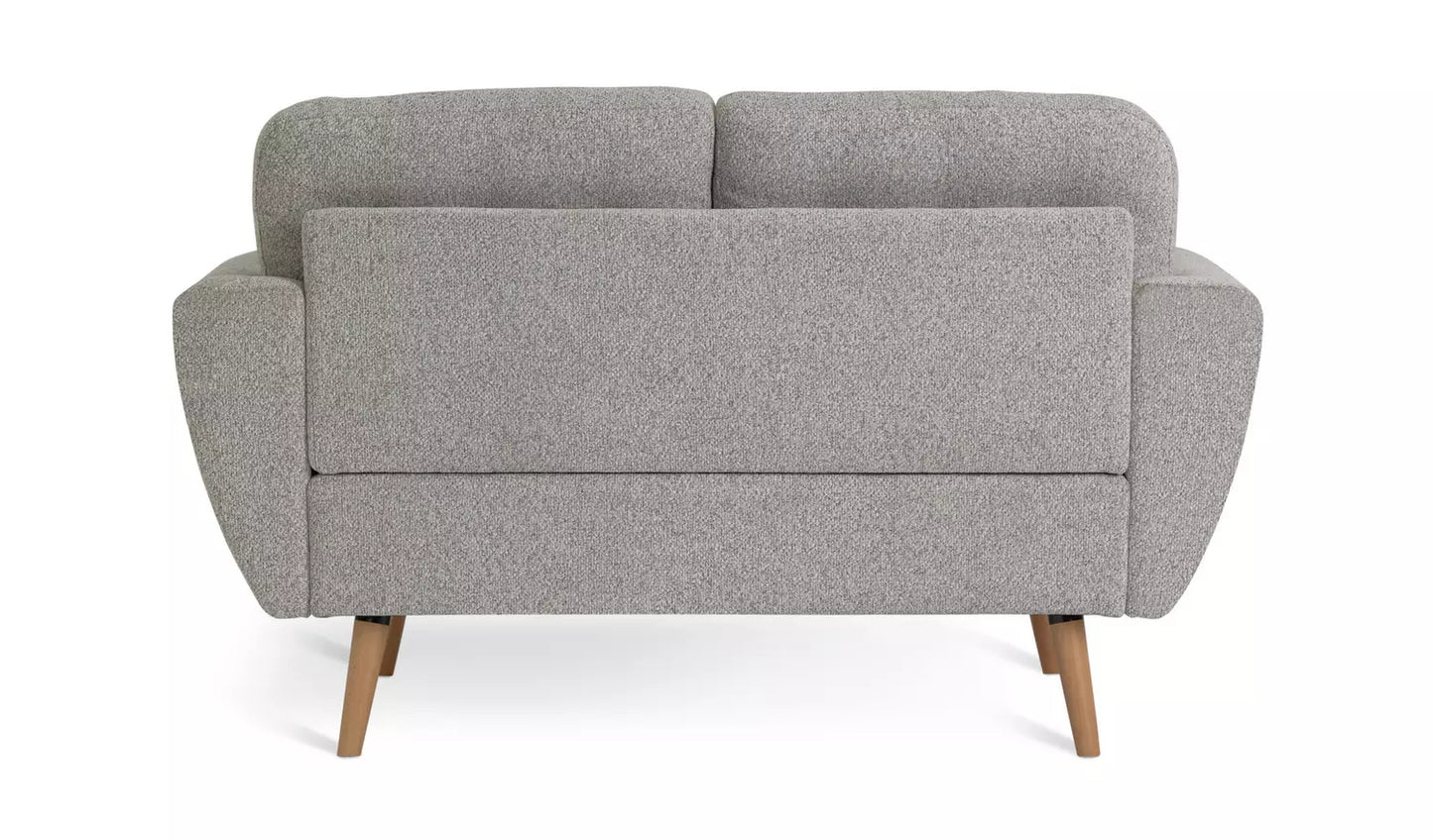 Assembled Habitat Finney Fabric 2 Seater Sofa - Grey