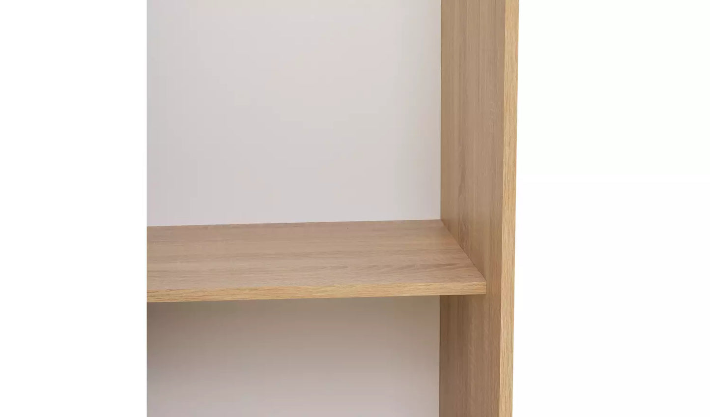 Assembled Nova 2 Door Sliding Wardrobe - Oak