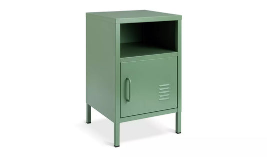Assembled Habitat Stevie 1 Door Bedside Table - Green