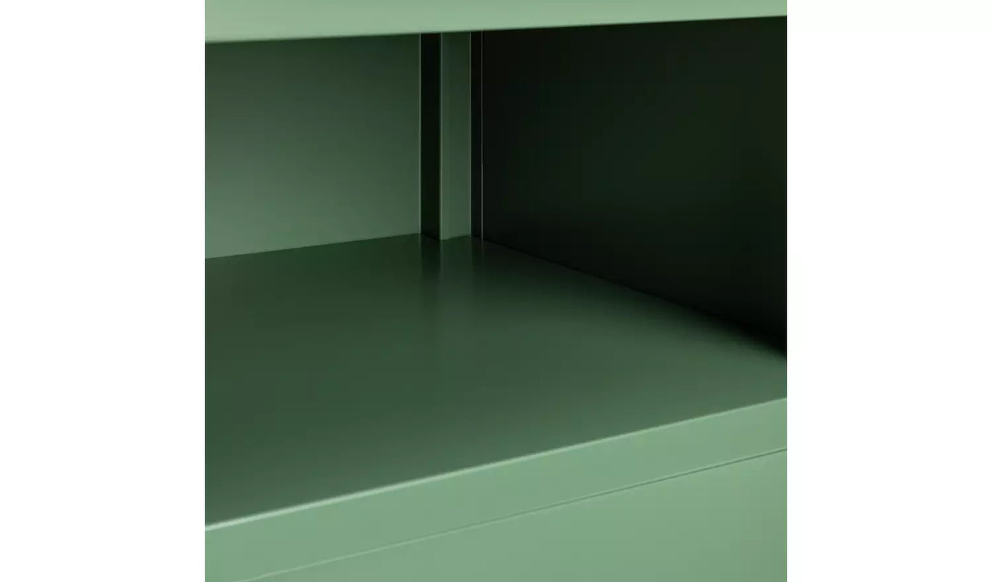 Assembled Habitat Stevie 1 Door Bedside Table - Green