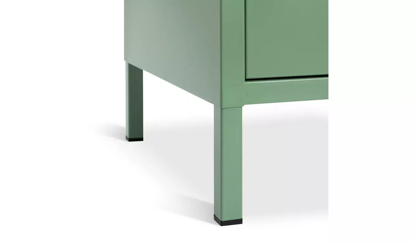 Assembled Habitat Stevie 1 Door Bedside Table - Green