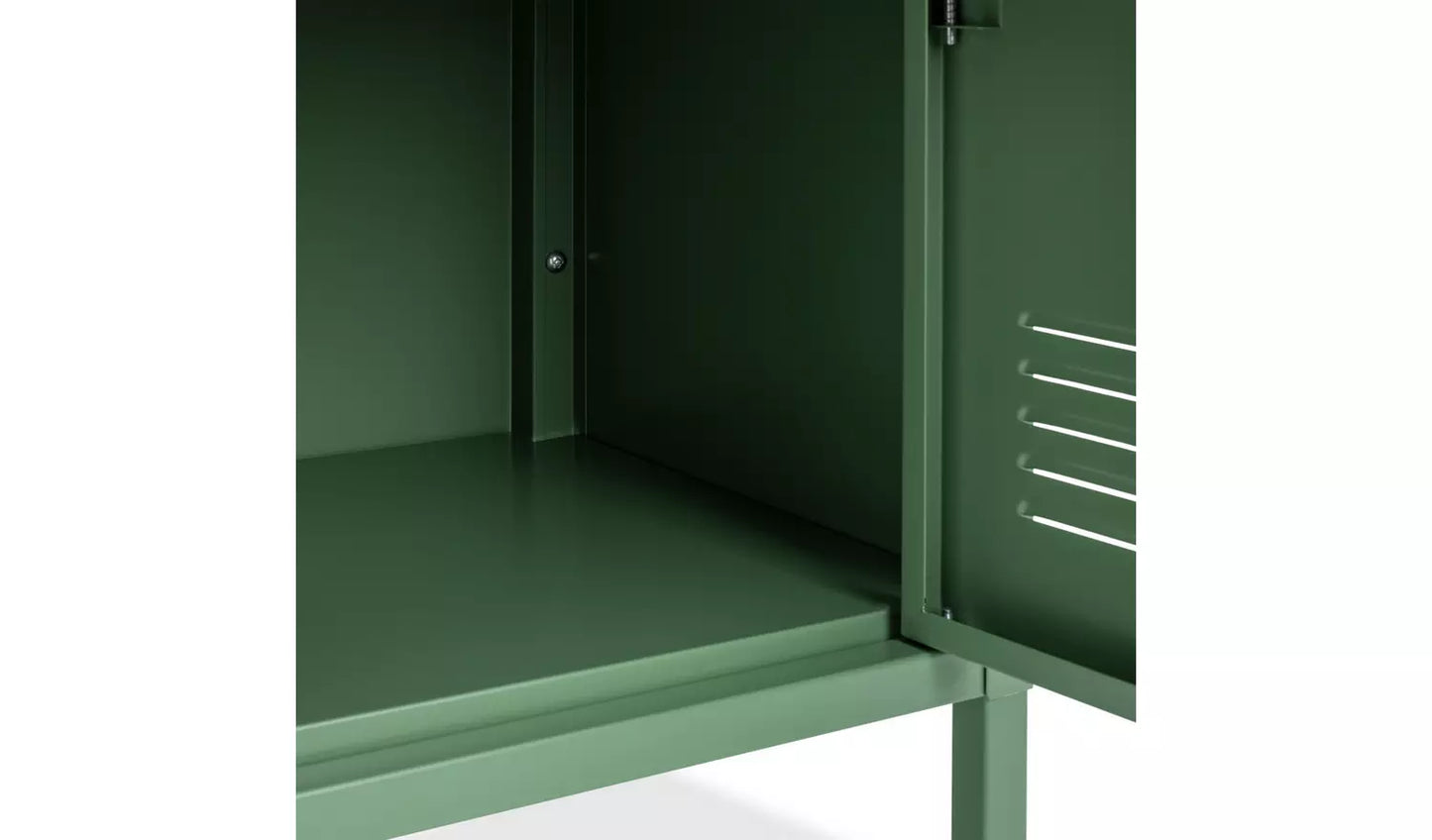 Assembled Habitat Stevie 1 Door Bedside Table - Green